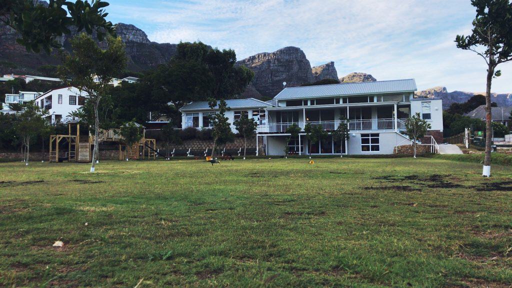The Preparatory Campus building at Camps Bay Primary seen across the school field