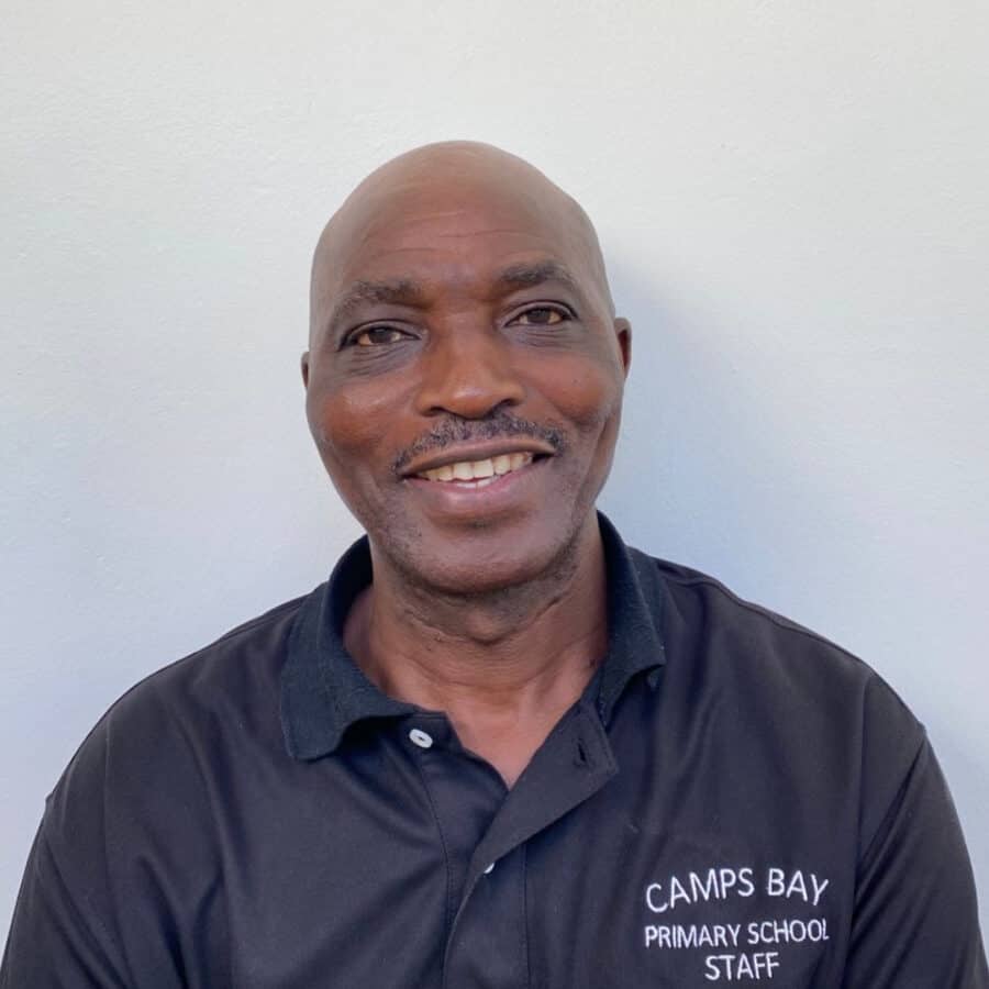Shepherd Manyere, Support Staff at Camps Bay Primary School